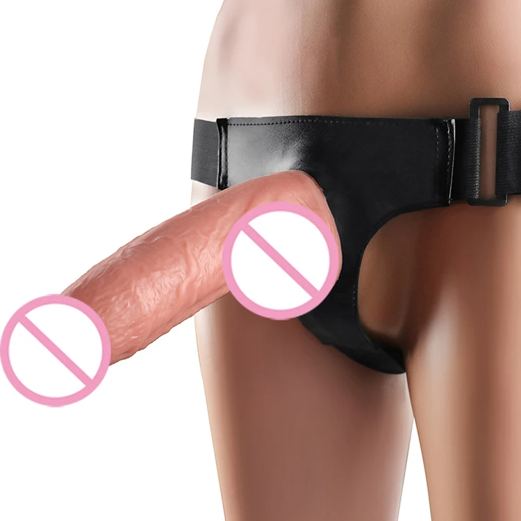OEM Factory Sale Realistic 8.3 inch Long Strong Thick Silicone Wearing Strapon Dildo Artificial Penis Big Dick in Sex