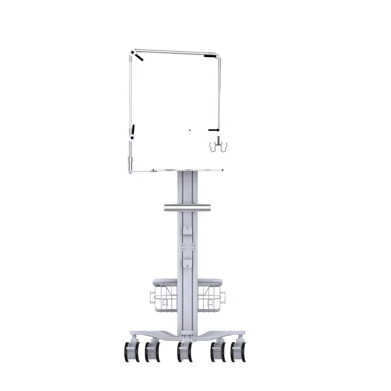 B02 abs medical cart with wheels medical endoscope trolley cart