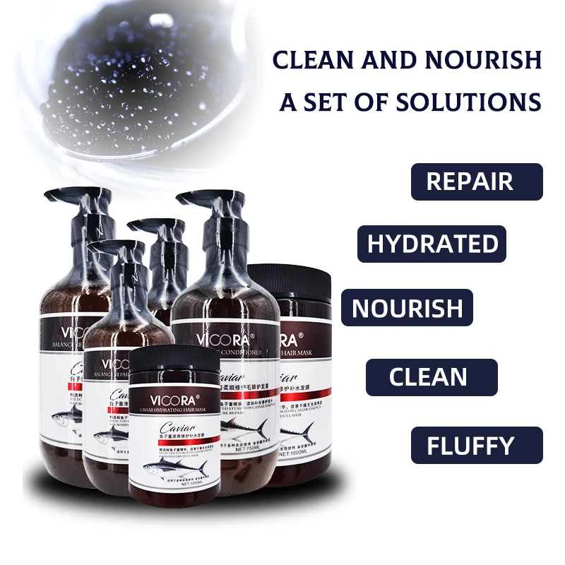 OEM High Quality Organic Protein Caviar Shampoo