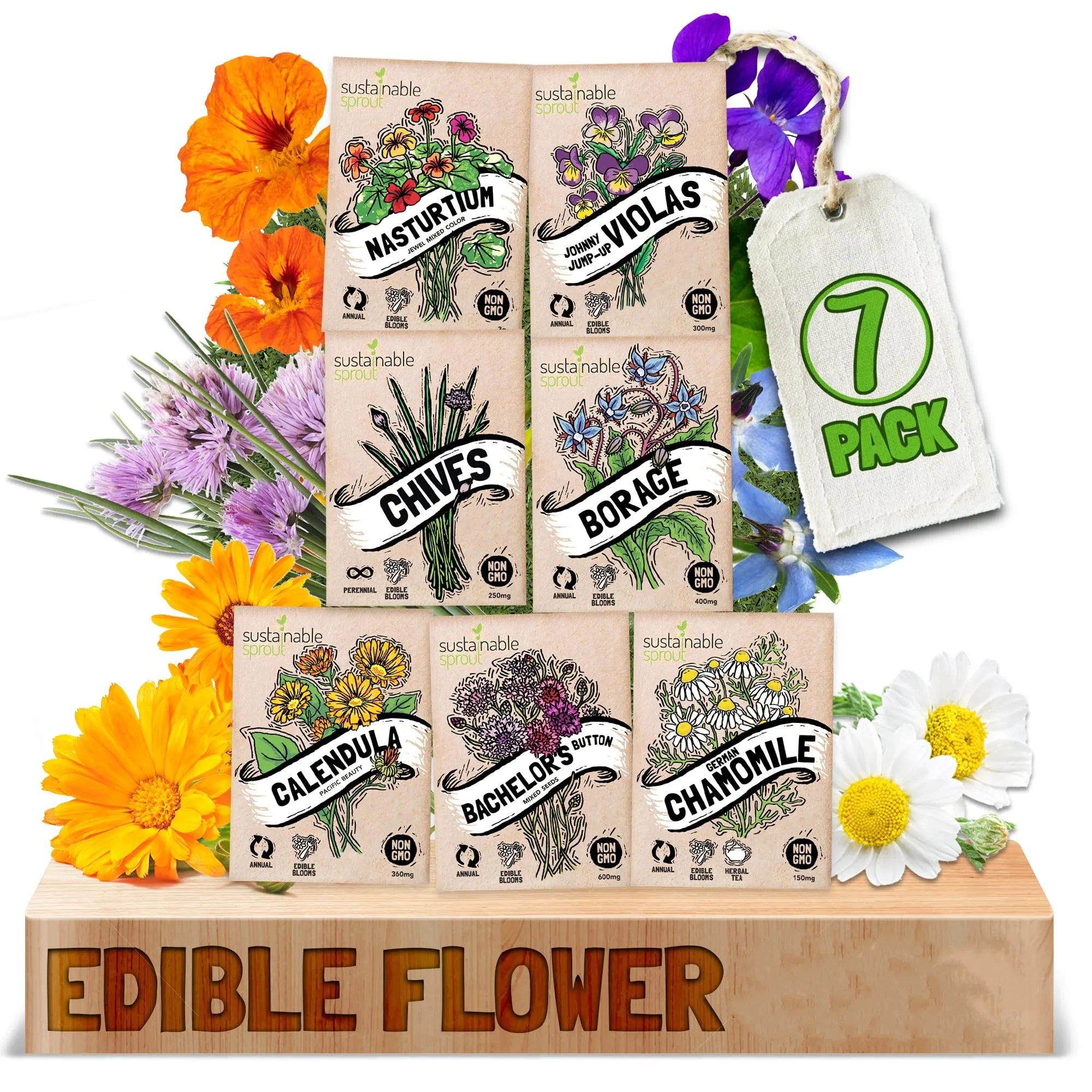 Hot Selling SUSTAINABLE SPROUT Edible Flower for Planting