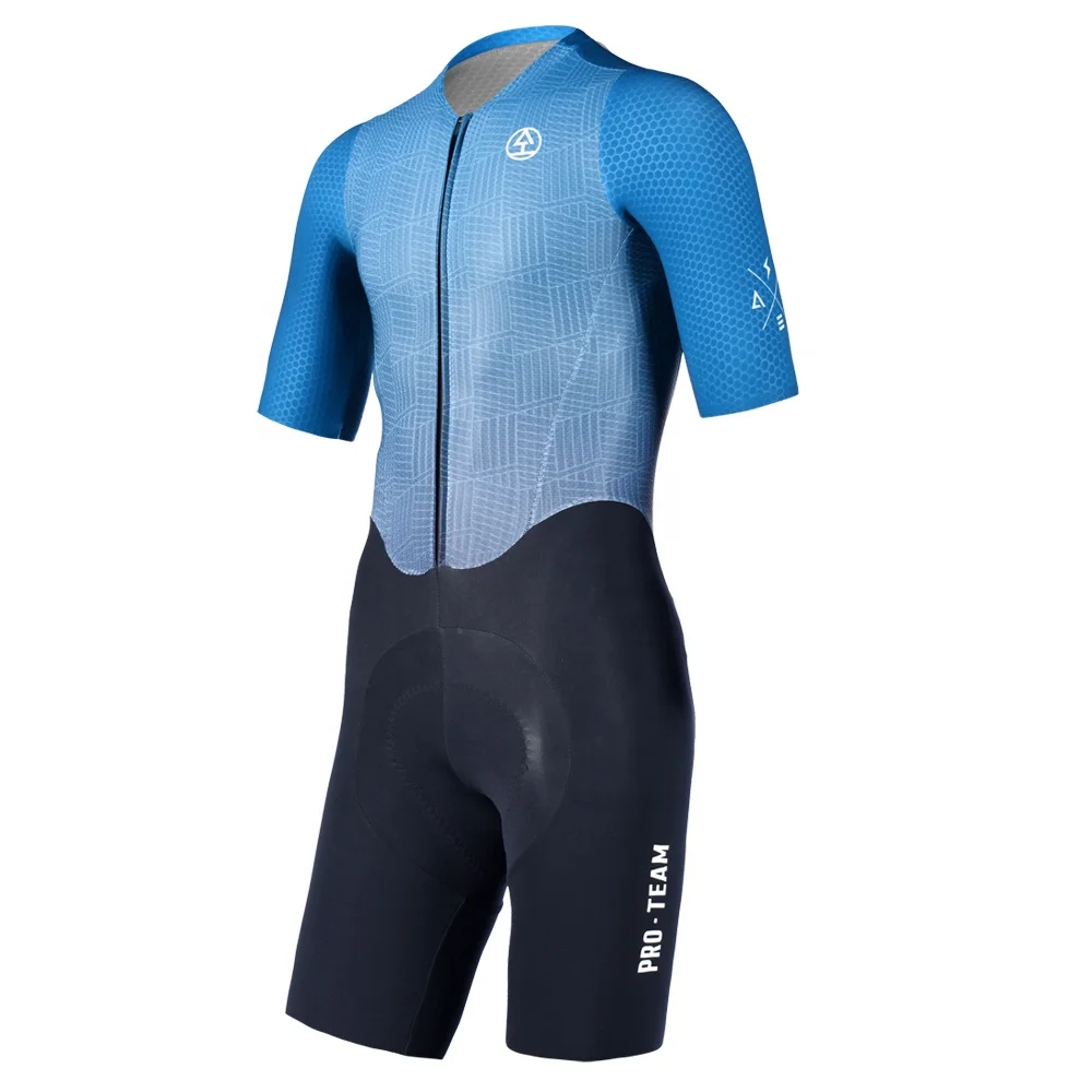 Tarstone Custom  Men Cycling Skin suit With Italy Pro Pad Sublimation Printing Breathable Comfortable Apparel