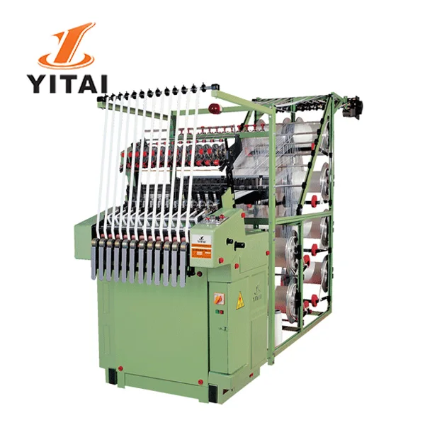 YITAI High Speed Metal Ribbon Weaving Machine Zipper Tape Making Machine
