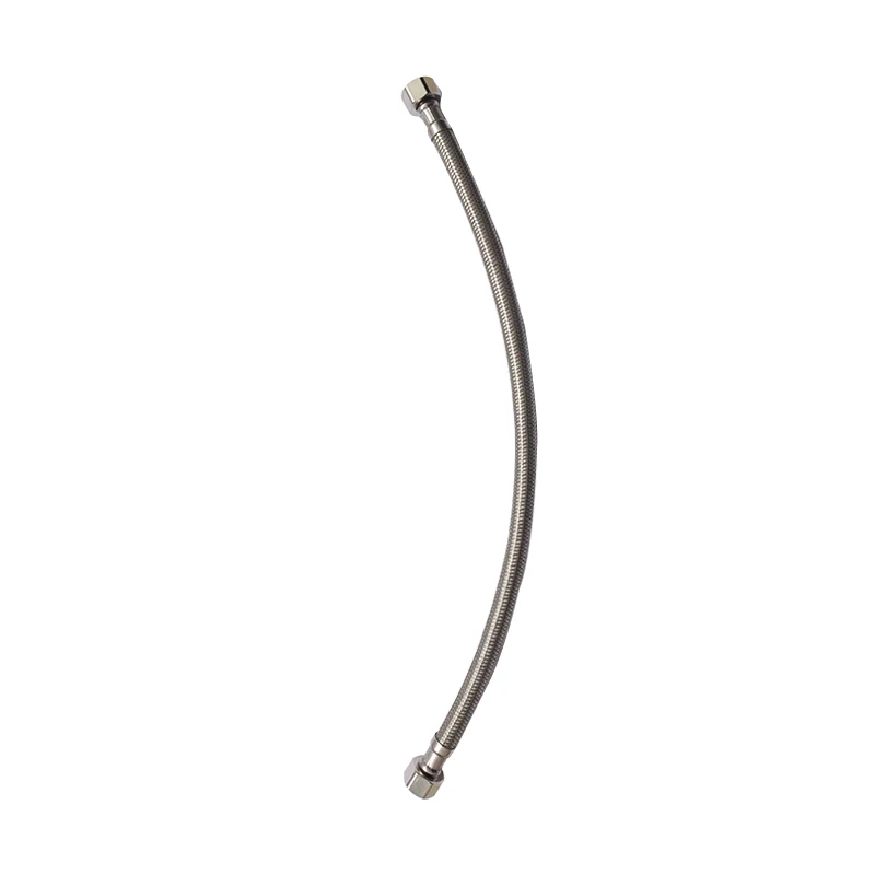 Stainless Steel Flexible Water Hose Pipe Portable Toilet Pex Braid Metallic Metal Hose Flex Ss Ptfe Braided Hose