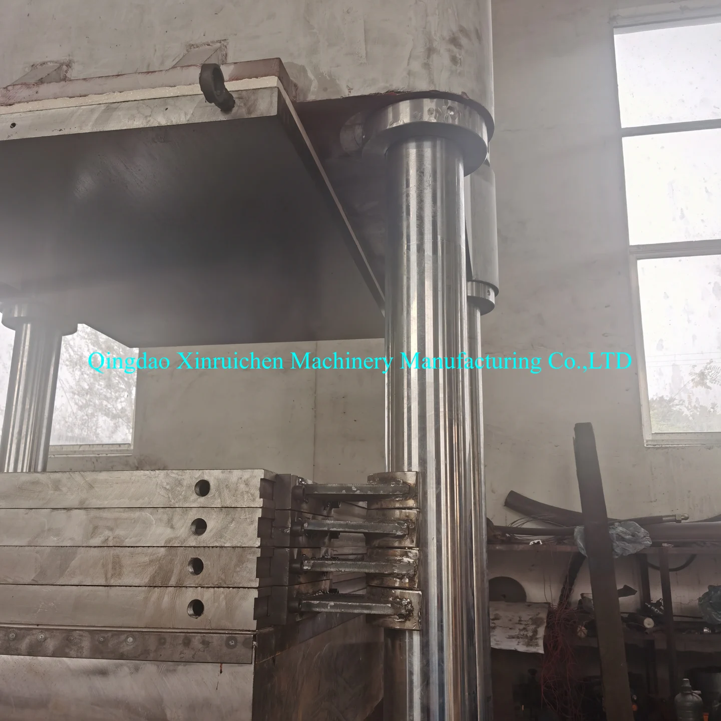 hydraulic press rubber plate vulcanizer EVA foaming sheet making machinery/ eva shoe sole vulcanizer