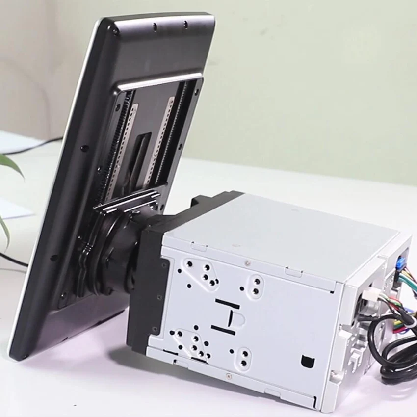 Автомобильная система gps-навигации KANOR, универсальная система gps-навигации с вертикальным экраном 12,8 дюйма в стиле tesla 2 din на android 360 с вращением на 9,0 градусов