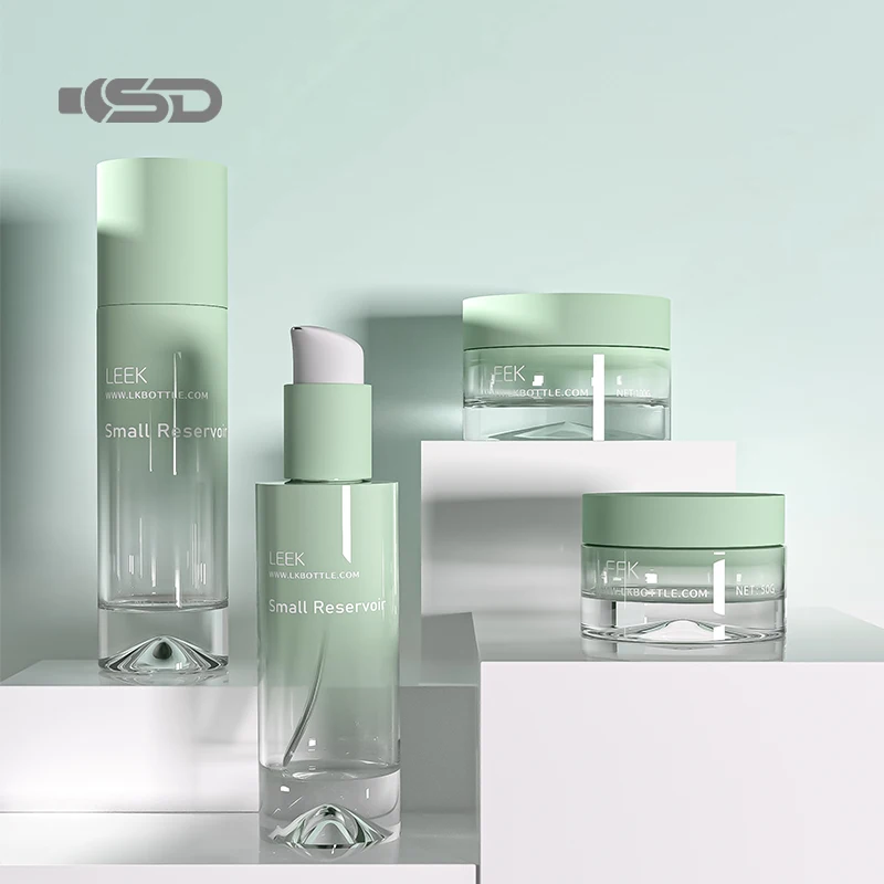 Luxury Liquid Dropper Bottle 30ml 50ml 80ml 100ml Cosmetic Container Essential Oil Bottles Aluminum Glass Bottles For Cosmetics