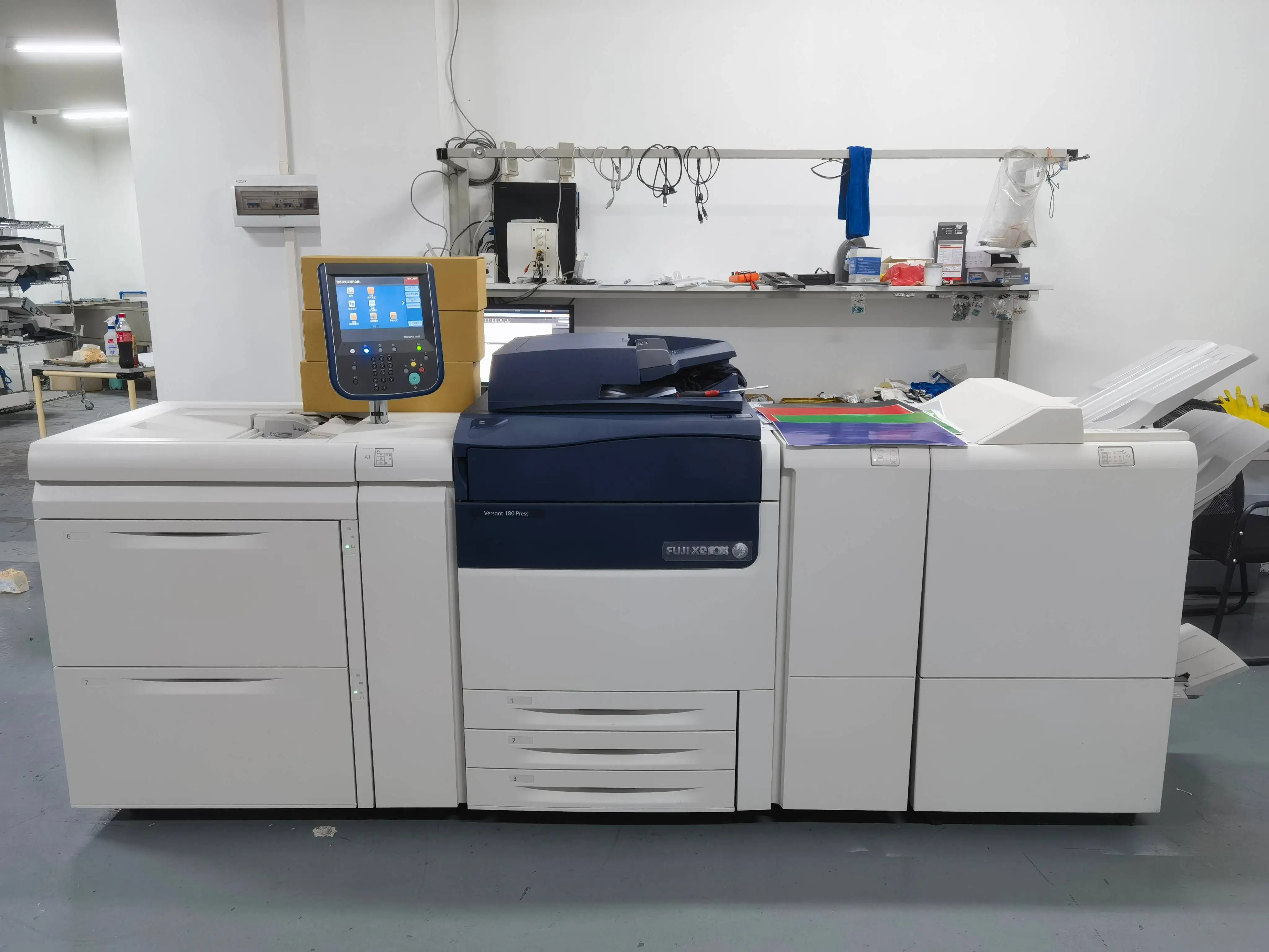 REOEP High Speed Flex Printing Machine Color Refarbresh Photocopying And Printing Machine For Xerox V180 V80