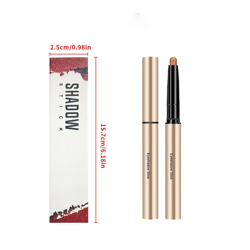 Cross-Border Wholesale Solid Nude Dual Matte Lipstick Pen Waterproof Lip Liner for Makeup Lipstick in Liquid Form