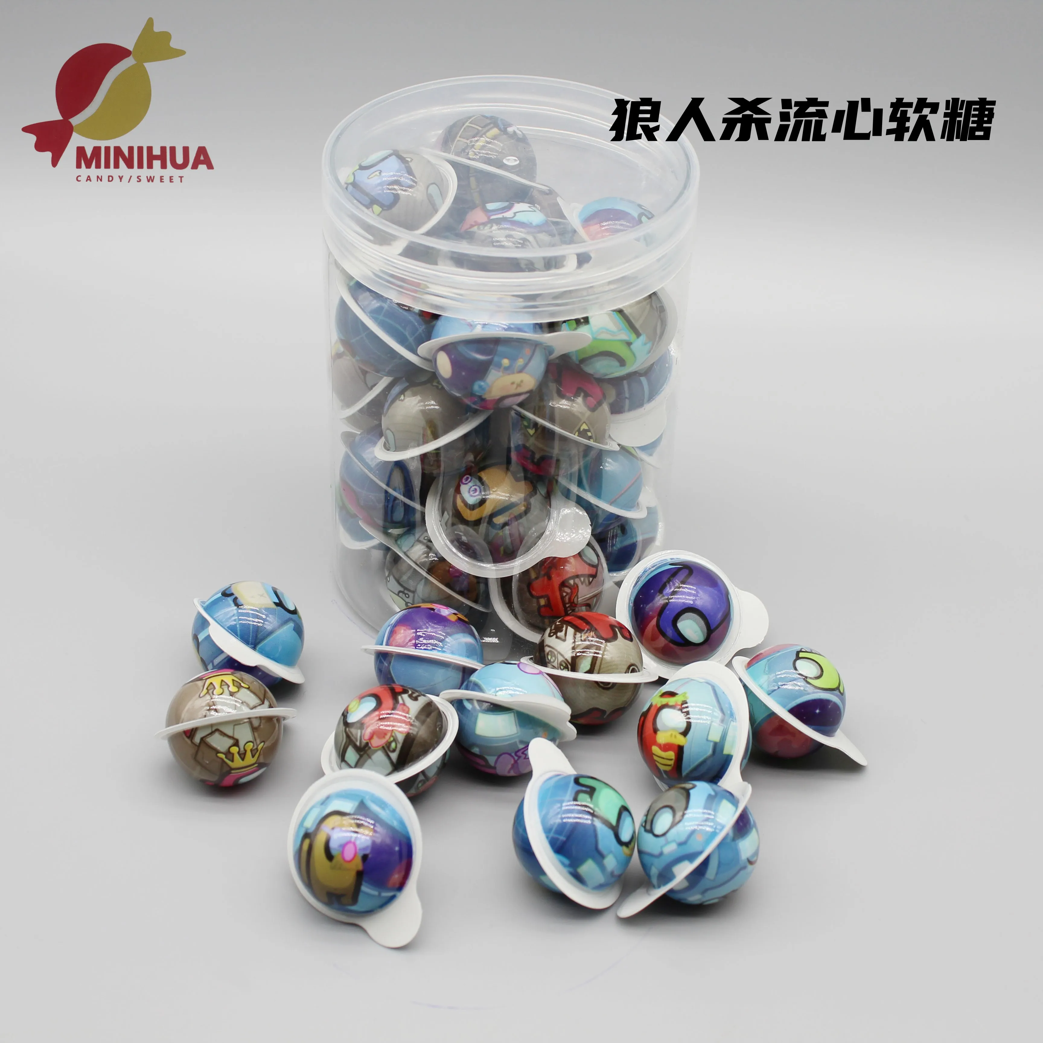 all kinds of sweet candy filling jam fruity candy factory hot sale cheap price can in bulk