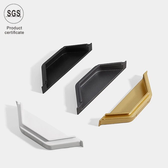 Jision Wholesales Multi-Size Matt Black Long Furniture Handles Knobs Kitchen Door Aluminium Cabinet 2024 Black Cabinet Handle