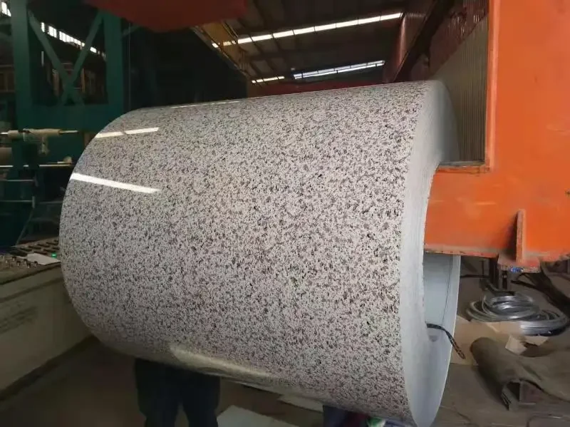 Embossed Aluminum Prepainted GI GL Galvanized PPGI PPGL Galvalume Color Coated Steel Coil