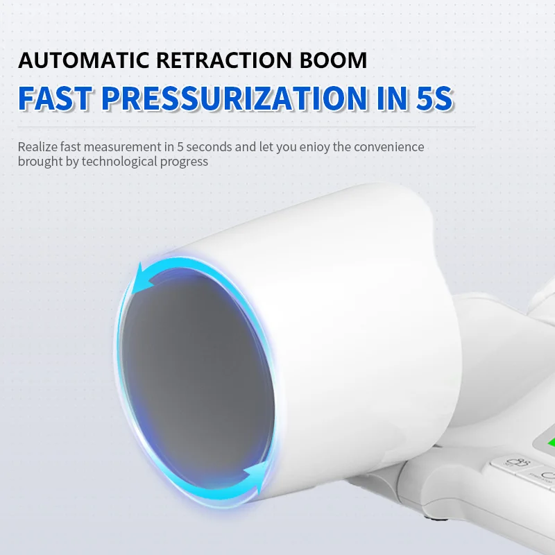 Upper Arm Blood Pressure Monitor with One-Touch Operation and Large Cuff