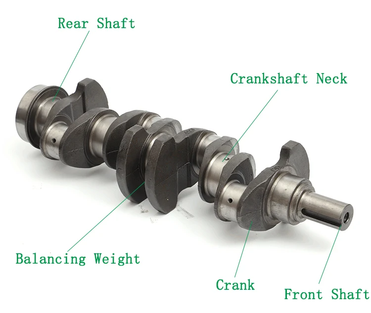 Chinese Factory Direct Sales Diesel Engine Crankshaft Spare Part Ship Main Engine Crankshaft Truck Parts Crankshaft