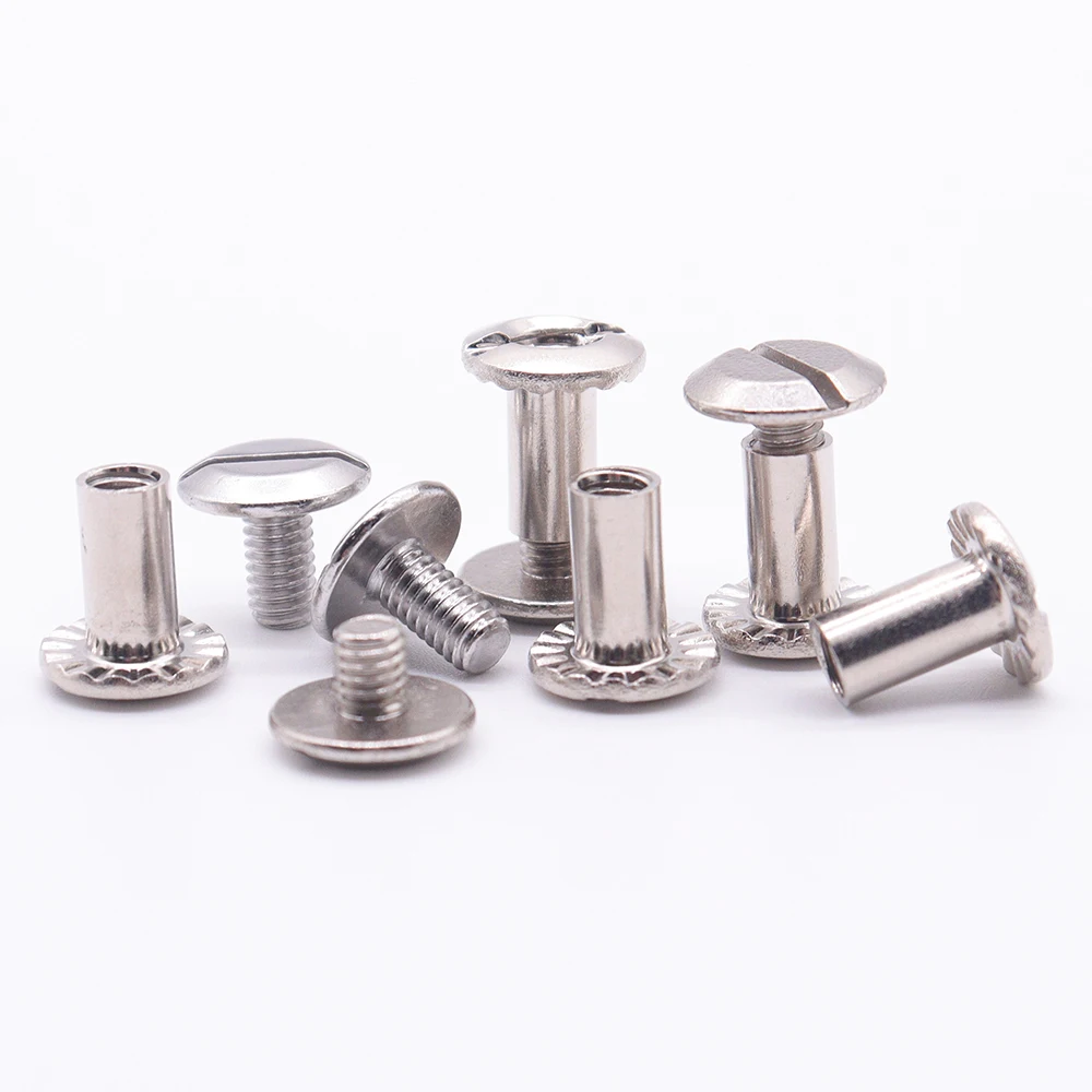 Brake Linings Iron Hollow8*24 Magnetic Snaps Copper Double Rivet Rivets Oeillet Tubulaire En Cuivre Rivet