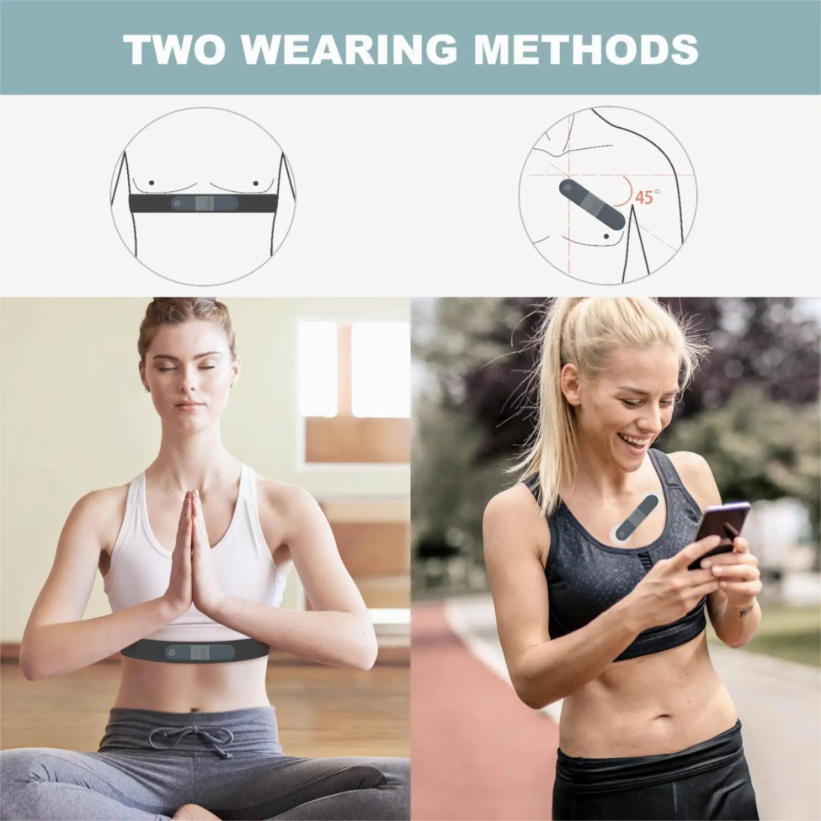 Medical ECG Patch Real-time Dynamic ECG Recorder Wireless Bluetooth ECG Holter