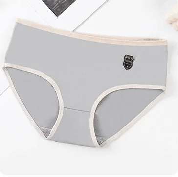 Ladies Cotton Seamless Underwear Shorts Panties Middle Waist Underpants Laser Cut Traceless Brief Underwear