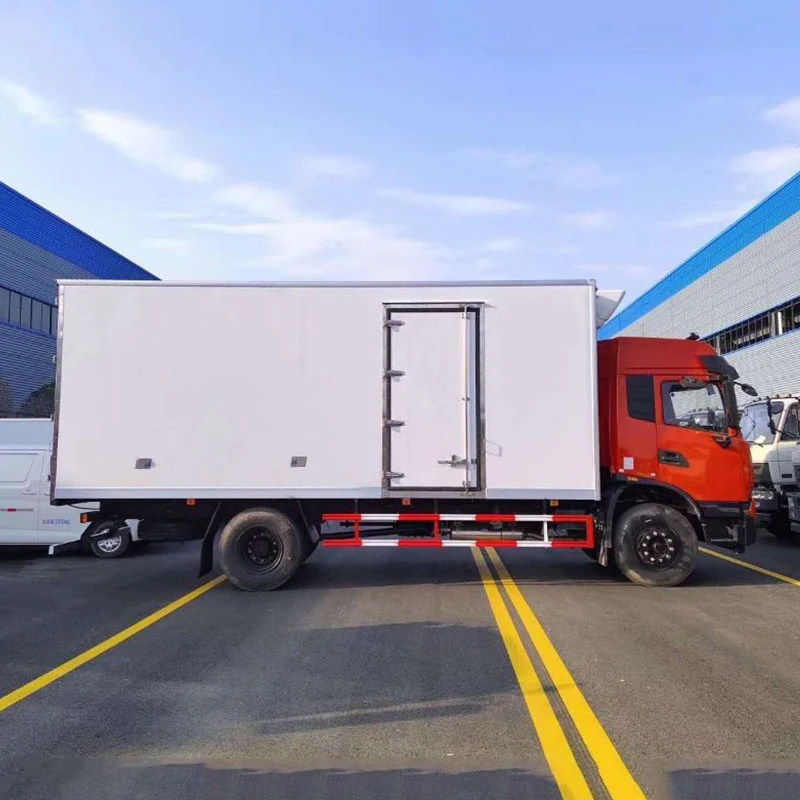 Новая версия Китай 4x2 РЕФРИЖЕРАТОРНЫЙ грузовик кузов 11-20 т Холодильный фургон