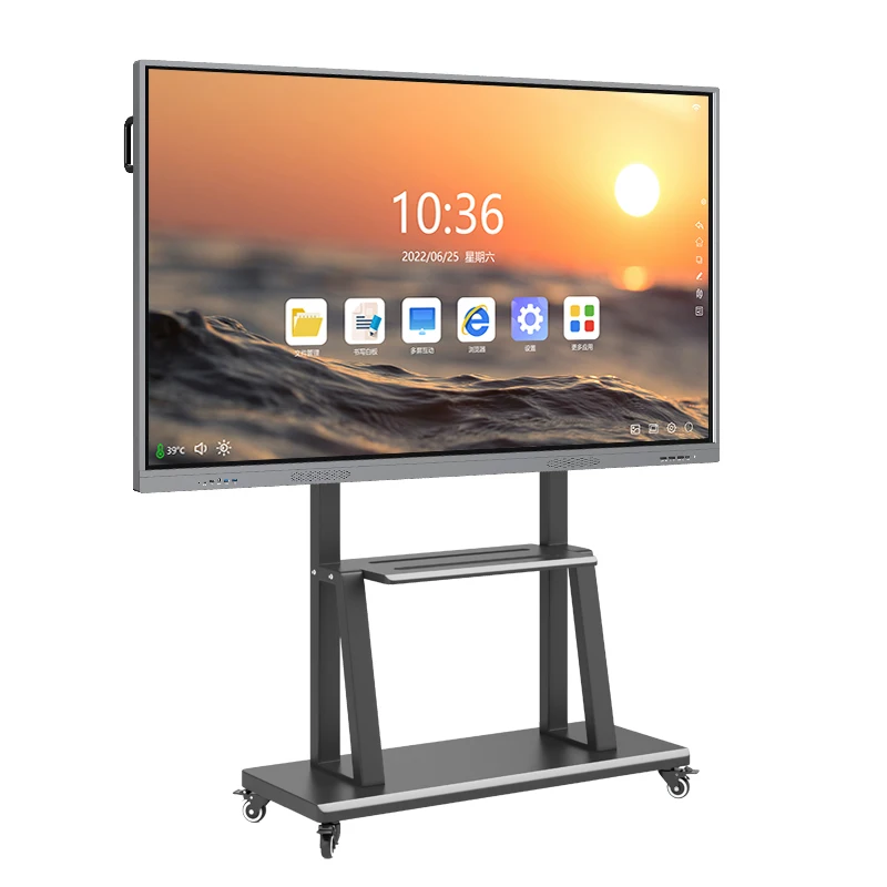 KINGONE China Manufacture Prices 75 86 Inch Smart 4K Led Tv Electronic Touch Screen Classroom Display Interactive Board