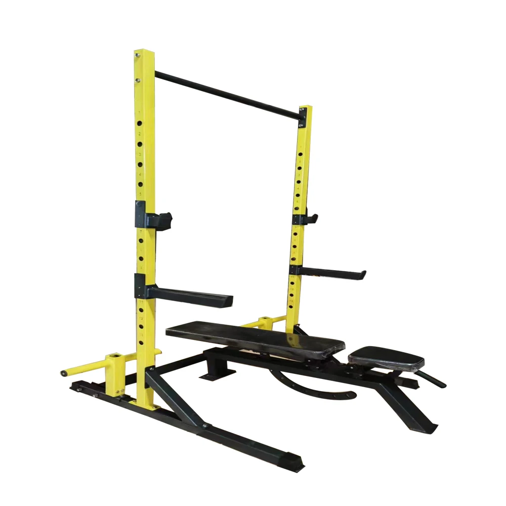 Fitness gym equipment Gym Machine Multi Functional Trainer Free Weight Squat Rack Fitness Equipment Power Cage