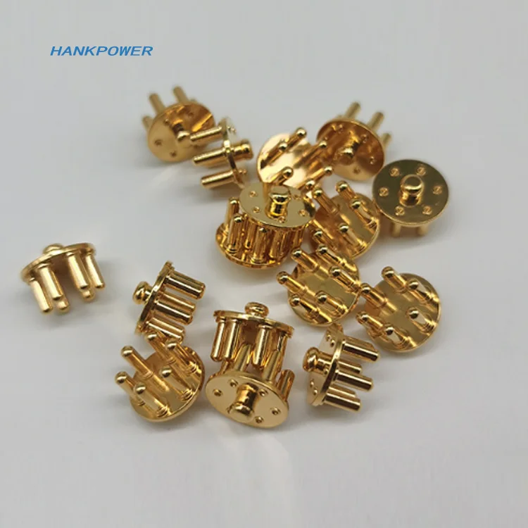 24K Gold Plated EEG Electrodes 5mm Pin EEG Cup For Medical Electrode