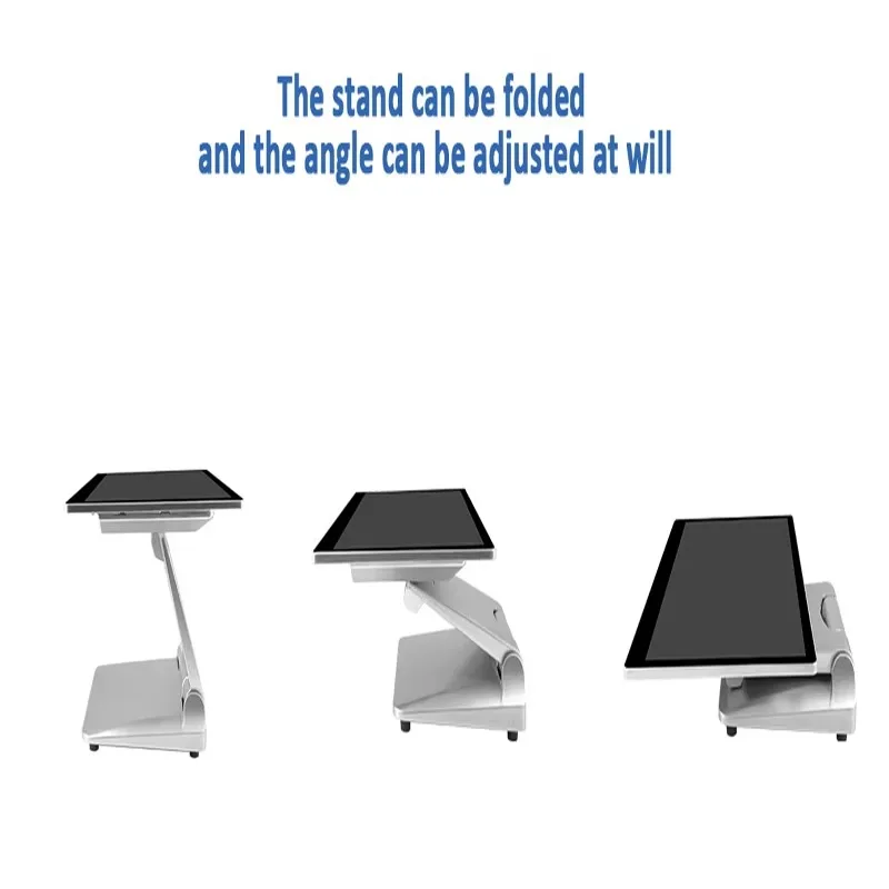 TS156  new product New Pos System retail Android Windows 11 Pos Machine Aluminum alloy ultra-thin panel desktop Cash register