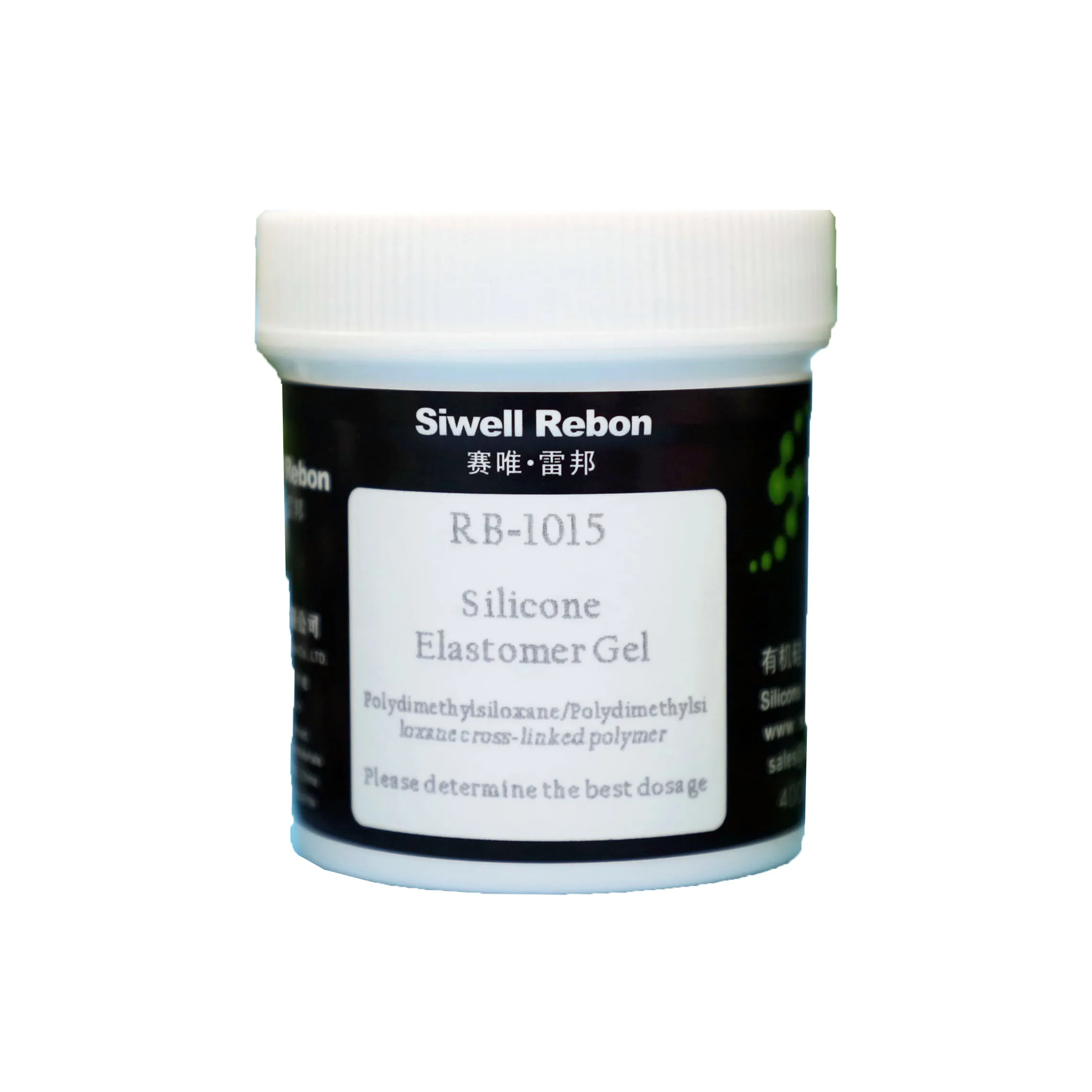
RB-1015 Polydimethylsiloxane/Polydimethylsiloxane cross-linked polymer Silicone Elastomer Gel 