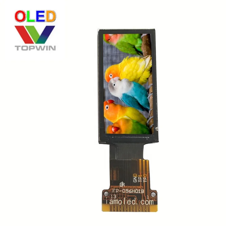 Custom 0.96 inch square oled display 80x160 full color LH096TIG11 Welding type