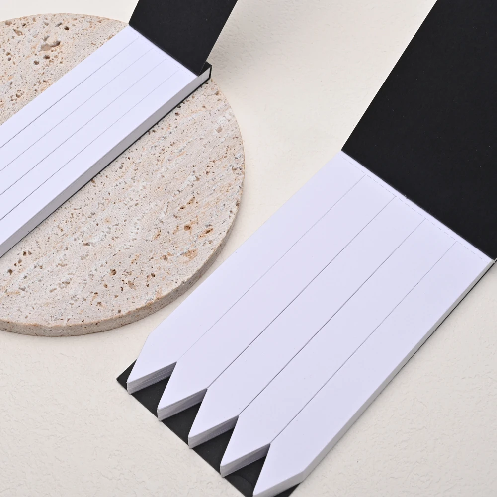Tapered End Fragrance Smell Paper Scent Blotter Book Perfume Blotter Strip Book Fragrance Blotter Strip Book