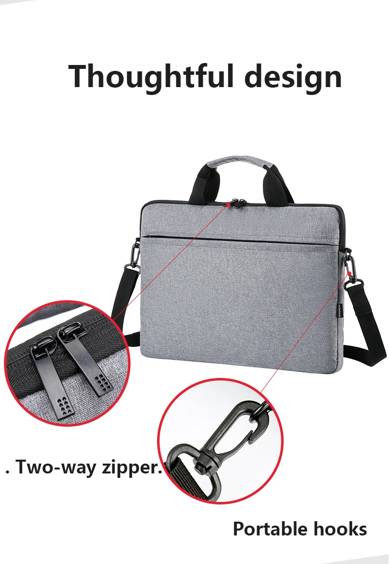 Latest protective vertical  Custom Fashionable waterproof Anti Theft Mens Storage Laptop Briefcase Bags with strap