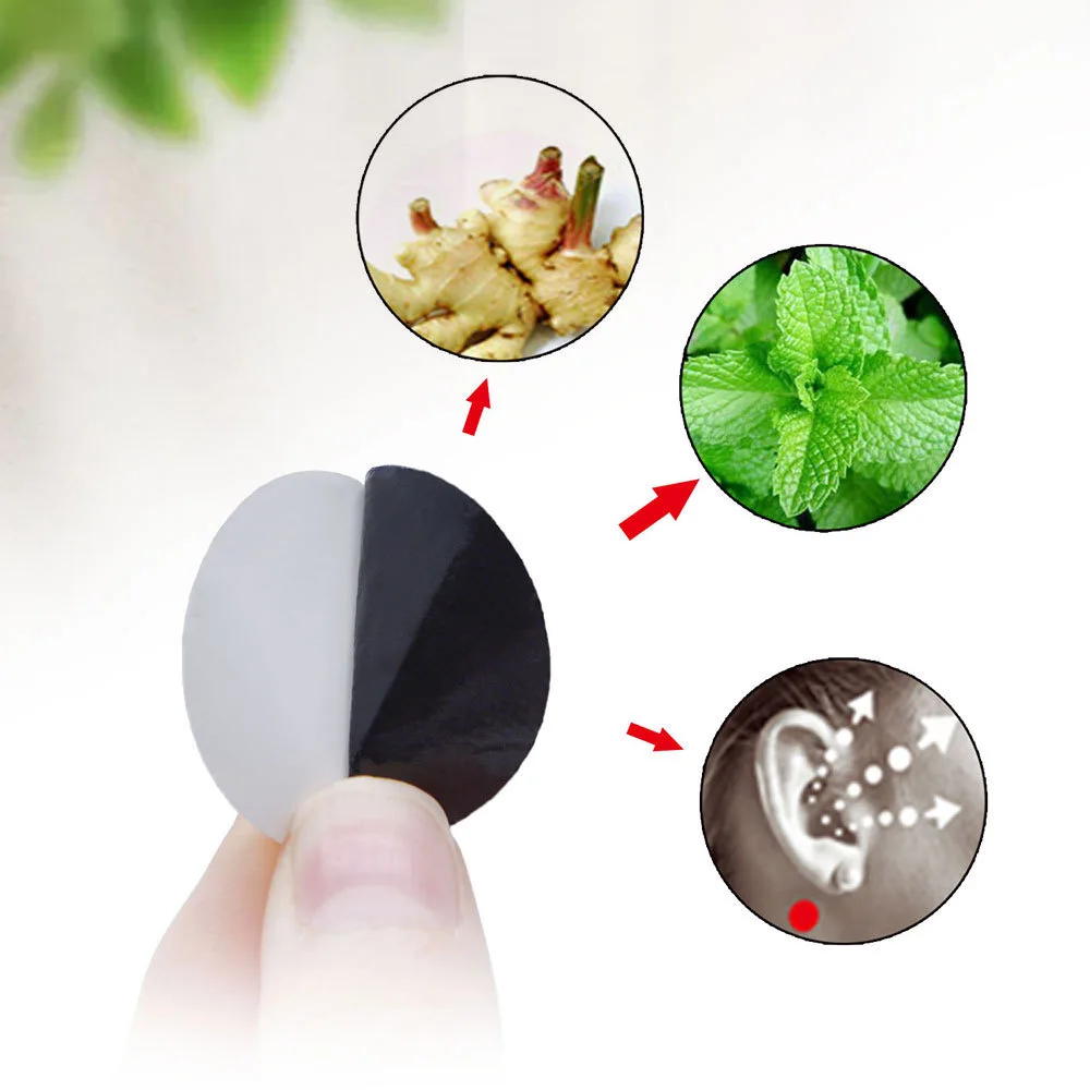 OEM Custom Chinese Herbal Adult Anti Motion Sickness Sticker Non Drowsy Motion Sickness Relief Patches for Car and Bus Motion