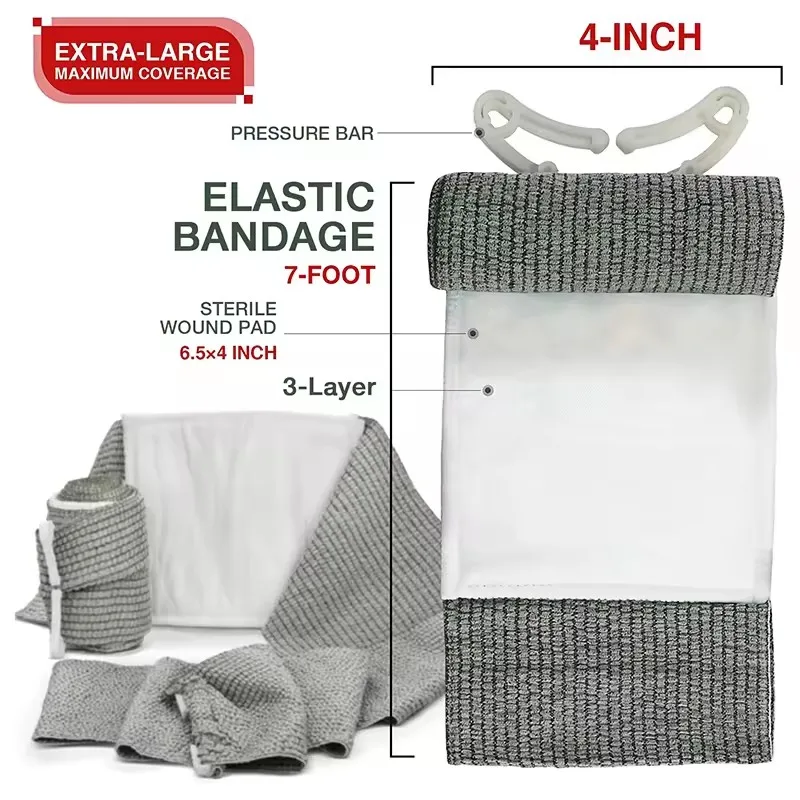 Hot Sale Factory Price Emergency Bandage Rescue Israeli Bandage