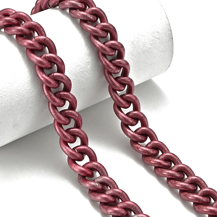 Fashion Handbag Accessory Aluminum Metal Women Adjustable Purse Strap Bag Chain