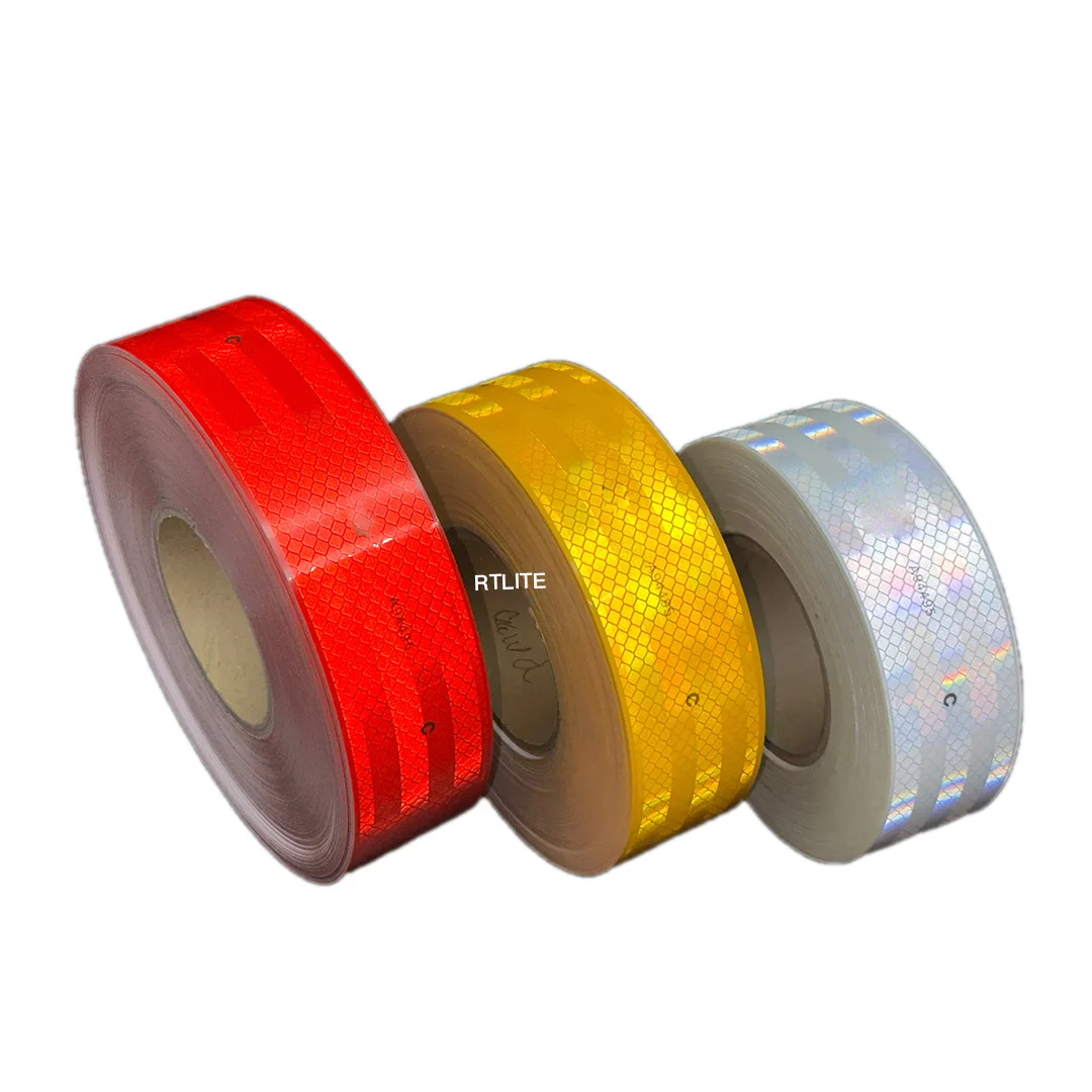 100% Diamond Grade A94495C Reflective Tape Conspicuity Tape For India Market
