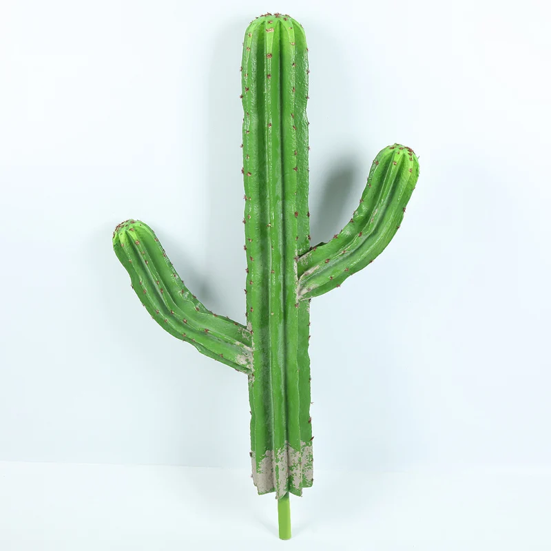 
Wholesale green design home decoration flower realistic artificial cactus plant 