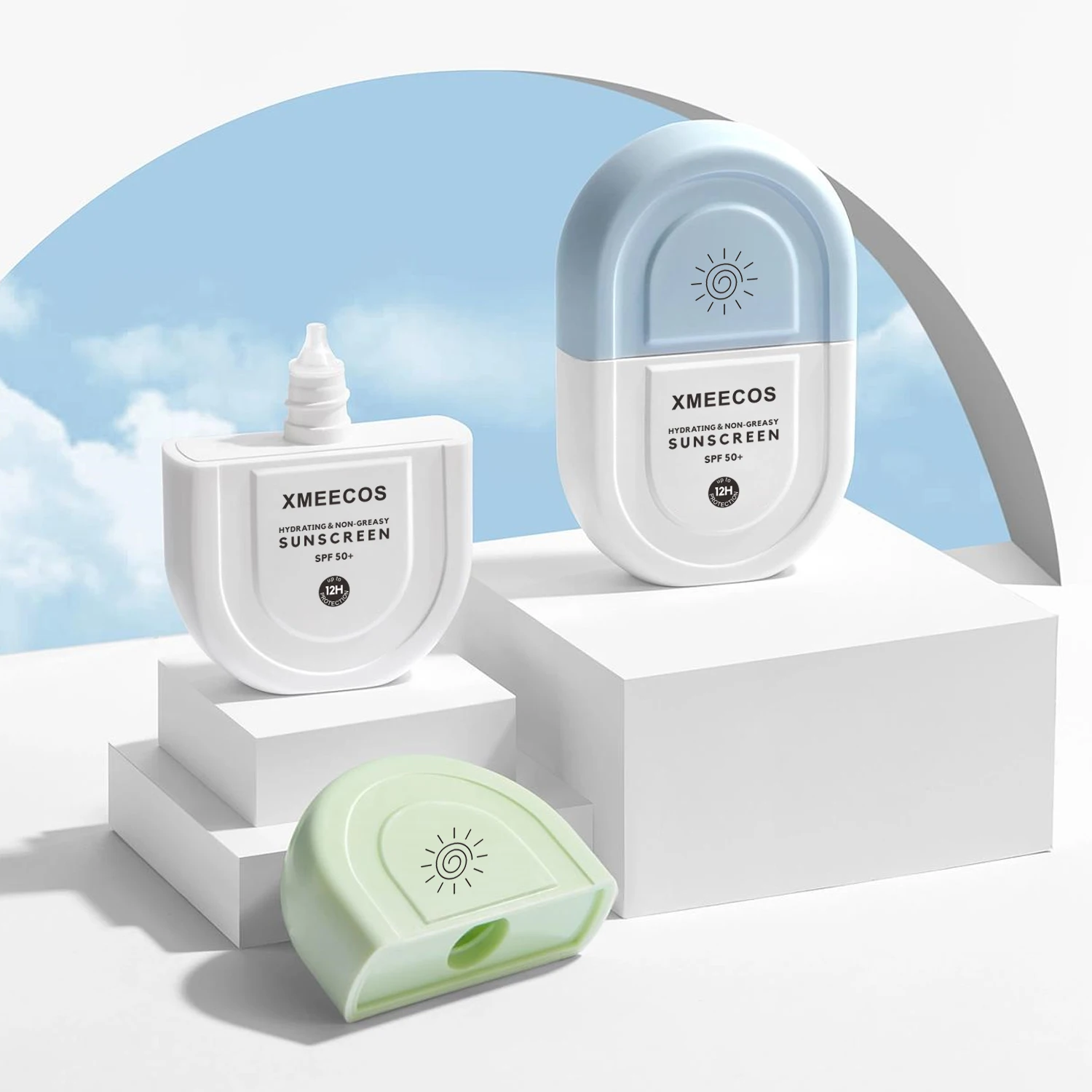 Лучший солнцезащитный крем с индивидуальной фирменной торговой маркой, органический солнцезащитный крем, водонепроницаемый отбеливающий минеральный солнцезащитный лосьон Spf 50