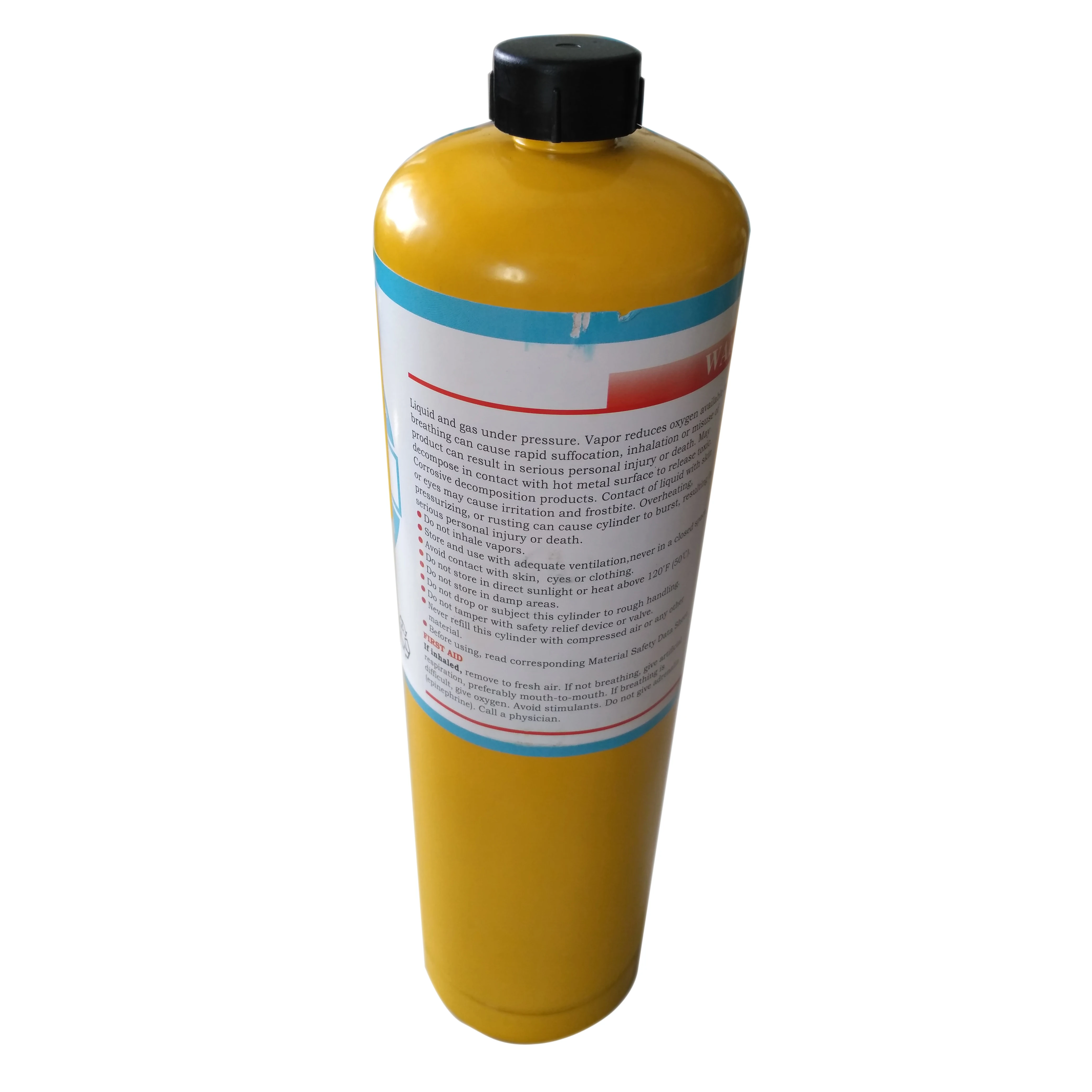 99.9% skin care gas R134a hfc 134a gas refrigerant cylinder for sale