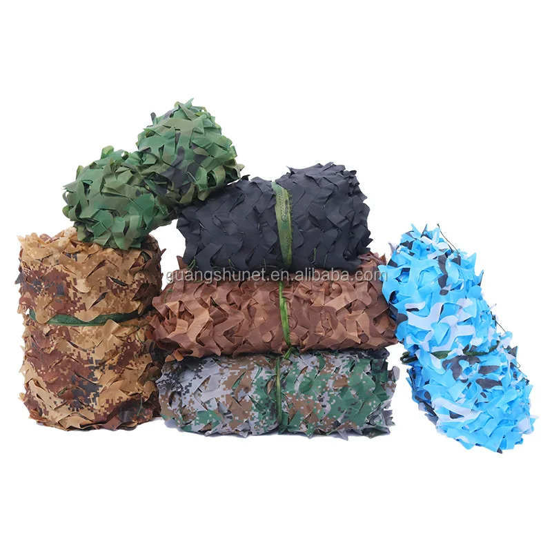 Theme Party Decorations Privacy Fence Screen Multiple colors to Choose Camouflage Mesh Net