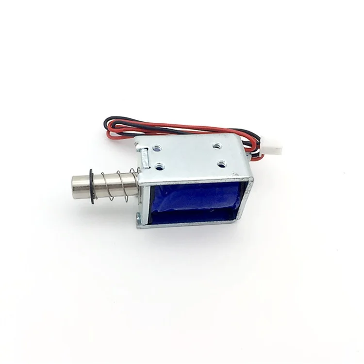 JSP-0837 10mm Stroke 6v 12v Dc Pull Push Open Frame Solenoid