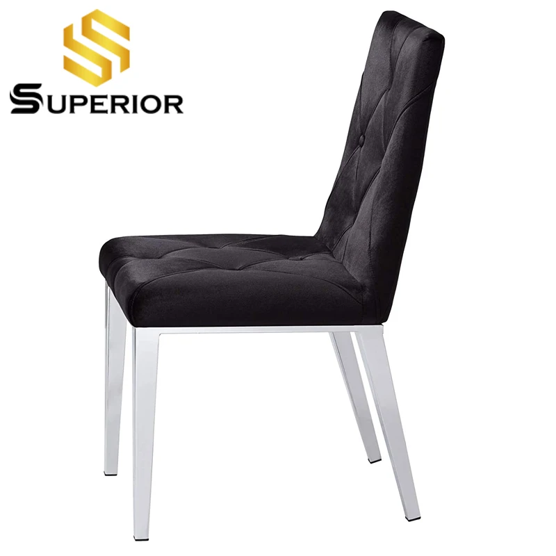 UK hot sale blue chairs dinning chairs velvet chairs luxury dining table set dining room furniture