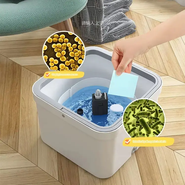 2024 best sale spin mops cleaning floor bucket mini sponge microfiber pva twist dust wet super absorbent floor mop
