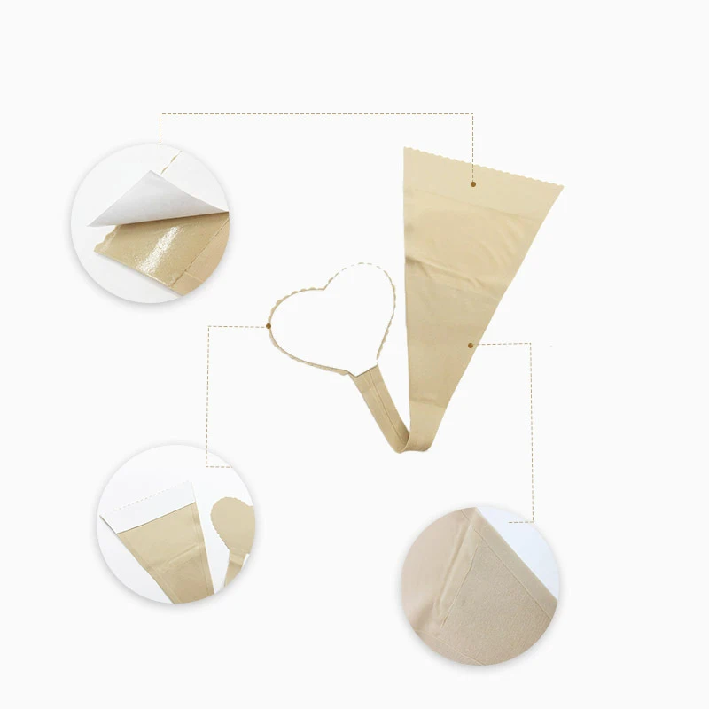 Женские Эротические трусики типа C, невидимое нижнее белье, самоклеящиеся трусики-стринги без бретелек типа C, 2021