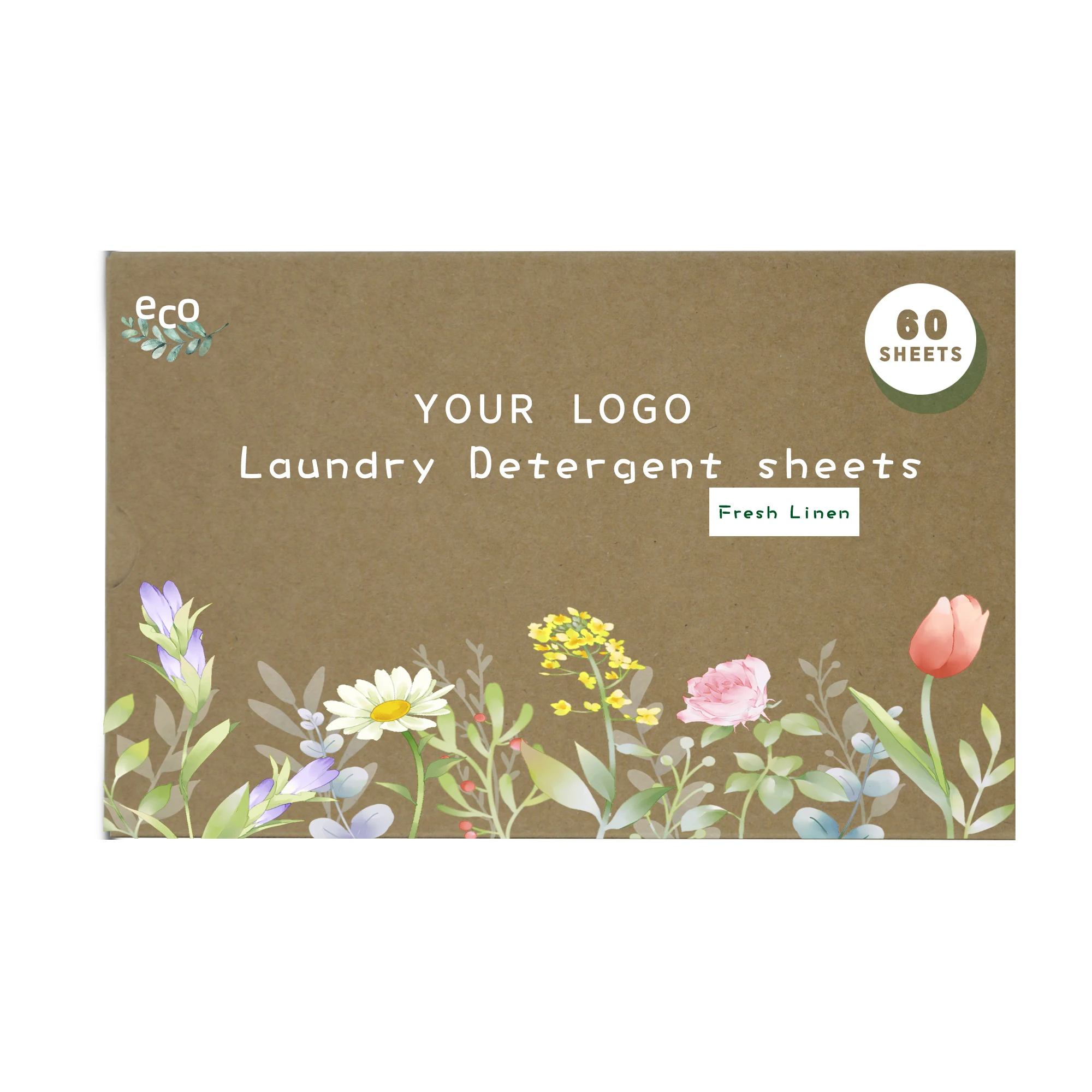 Eco Friendly Super Clean Laundry Detergent Sheets biodegradable Laundry Detergent Paper