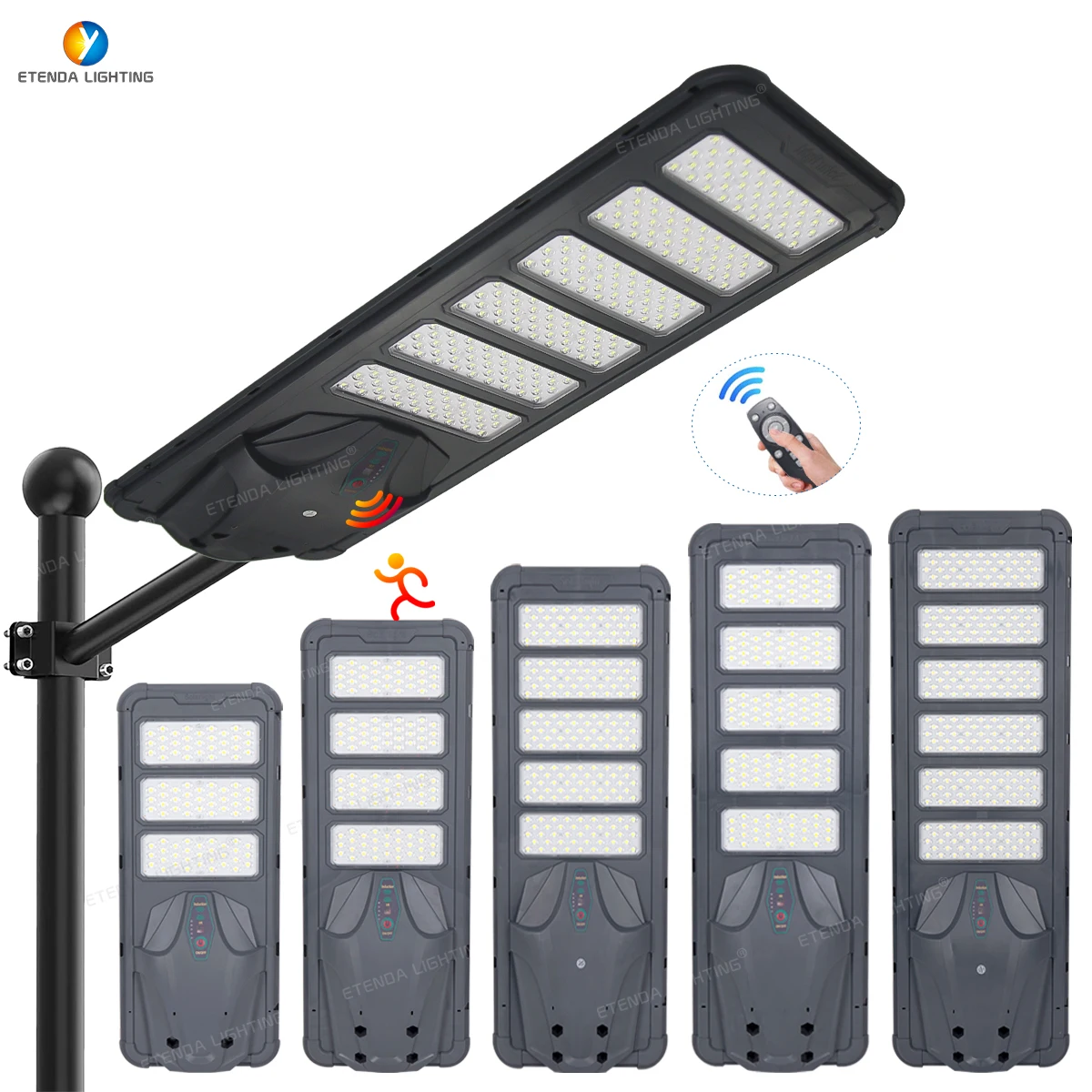 Energy Saving Outdoor Garden Road Parking Lamp 1000W 2000W 3000W 4000W 5000W Solar Lights For Outdoor Walls