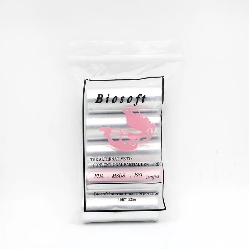 Hot Sales Denture valplast flexible acrylic resin dental materials Flexible valplast partial denture material