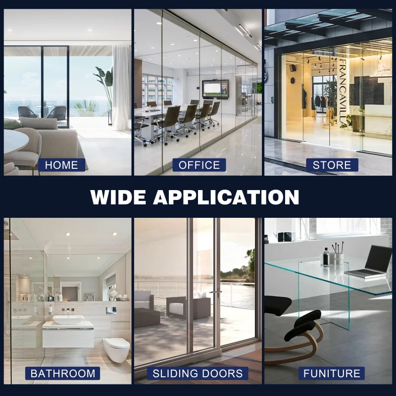 14Mil bulletproof shatterproof glass window film clear safety and security window film building glass film stickers proof window