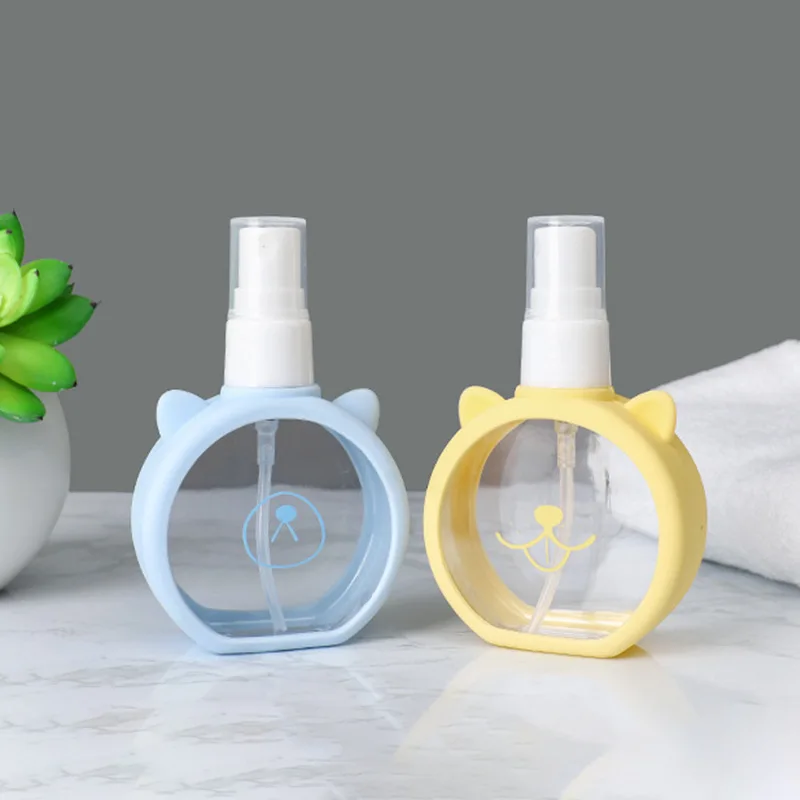 Factory Hot selling 55ml Cartoon Cute Animals design plastic spray bottle