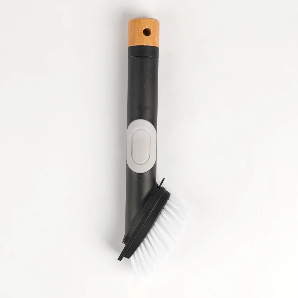 Eco Friendly Bamboo Wooden Cleaning Dish Brush For Kitchen