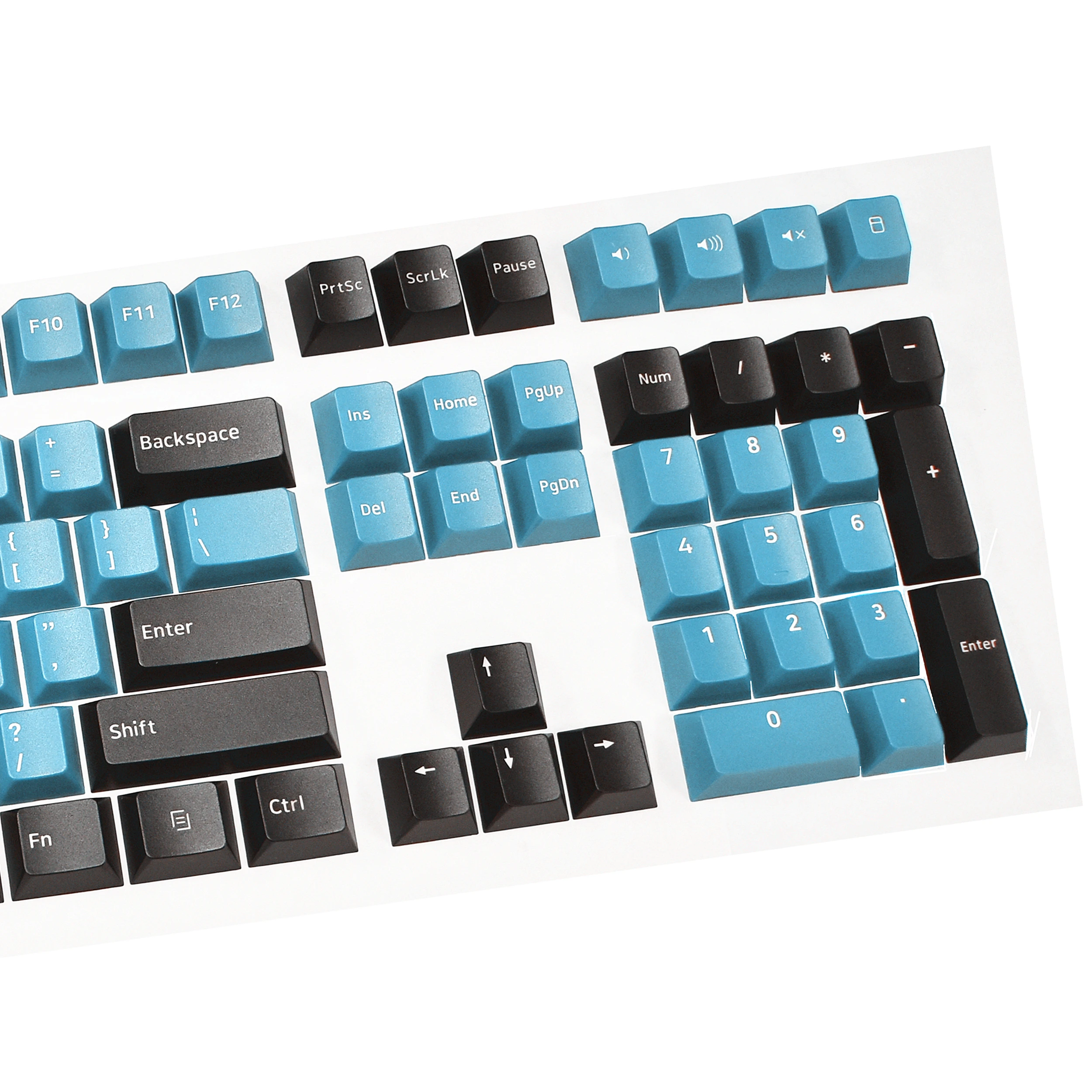 OSHID 90% колпачки для клавиш с вишневым профилем колпачки для клавиш на заказ 96 клавиш раскладка клавиш PBT пустые колпачки для механической клавиатуры (1600461319957)
