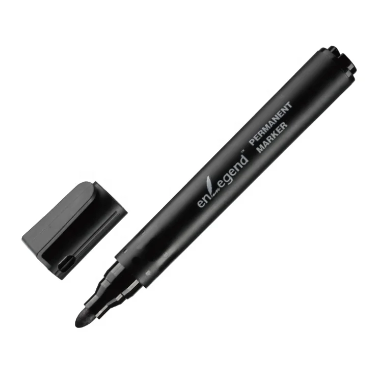 Refillable Marker Pen with Custom LOGO - Quick-Drying & Non-Washable for Multi-Surface Writing