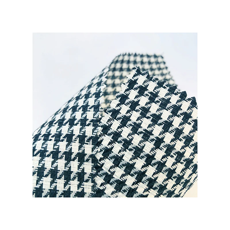 
Houndstooth yarn-dyed Oxford cloth for shoes 